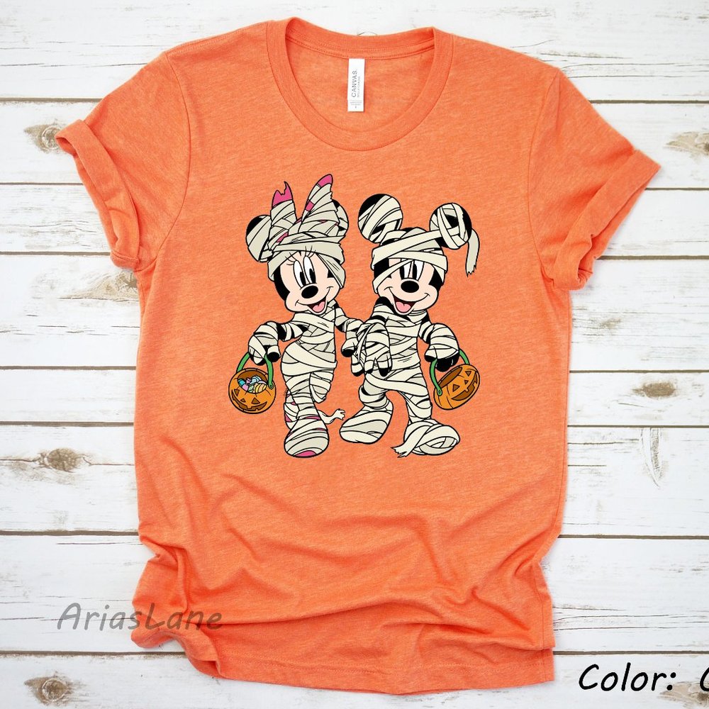 Halloween Mickey and Minnie Duo-Mickey Not So Scary Shirt-Disney Halloween Shirt